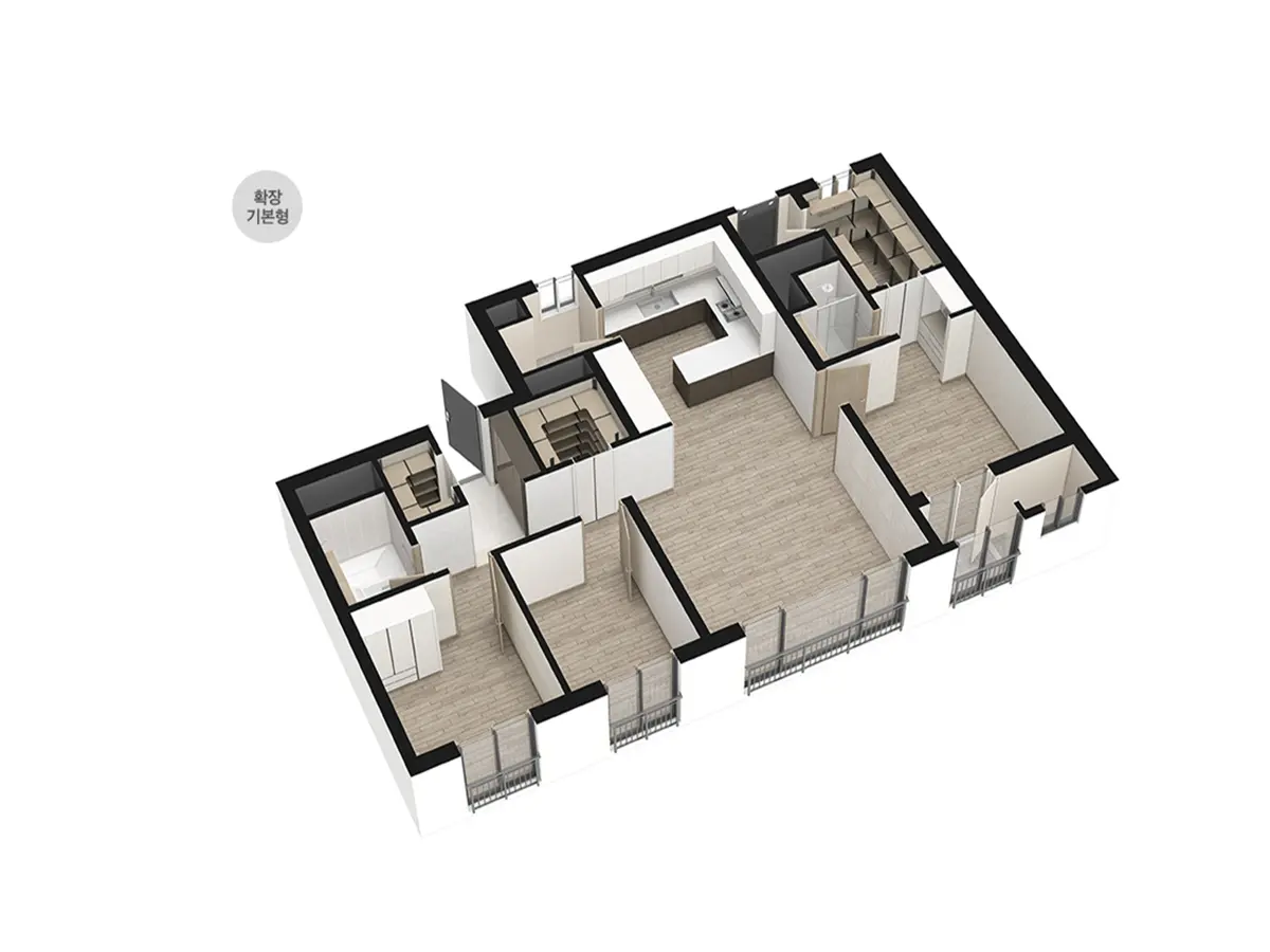 84타입 A타입 도면